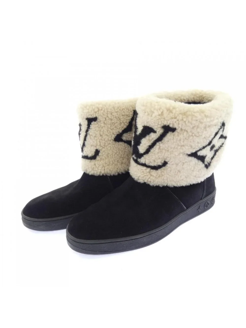 Louis Vuitton Snow Drop Flat Ankle Line Boots